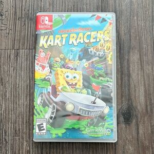 NINTENDO SWITCH NICKELODEON KART RACERS GAME TESTED WORKS